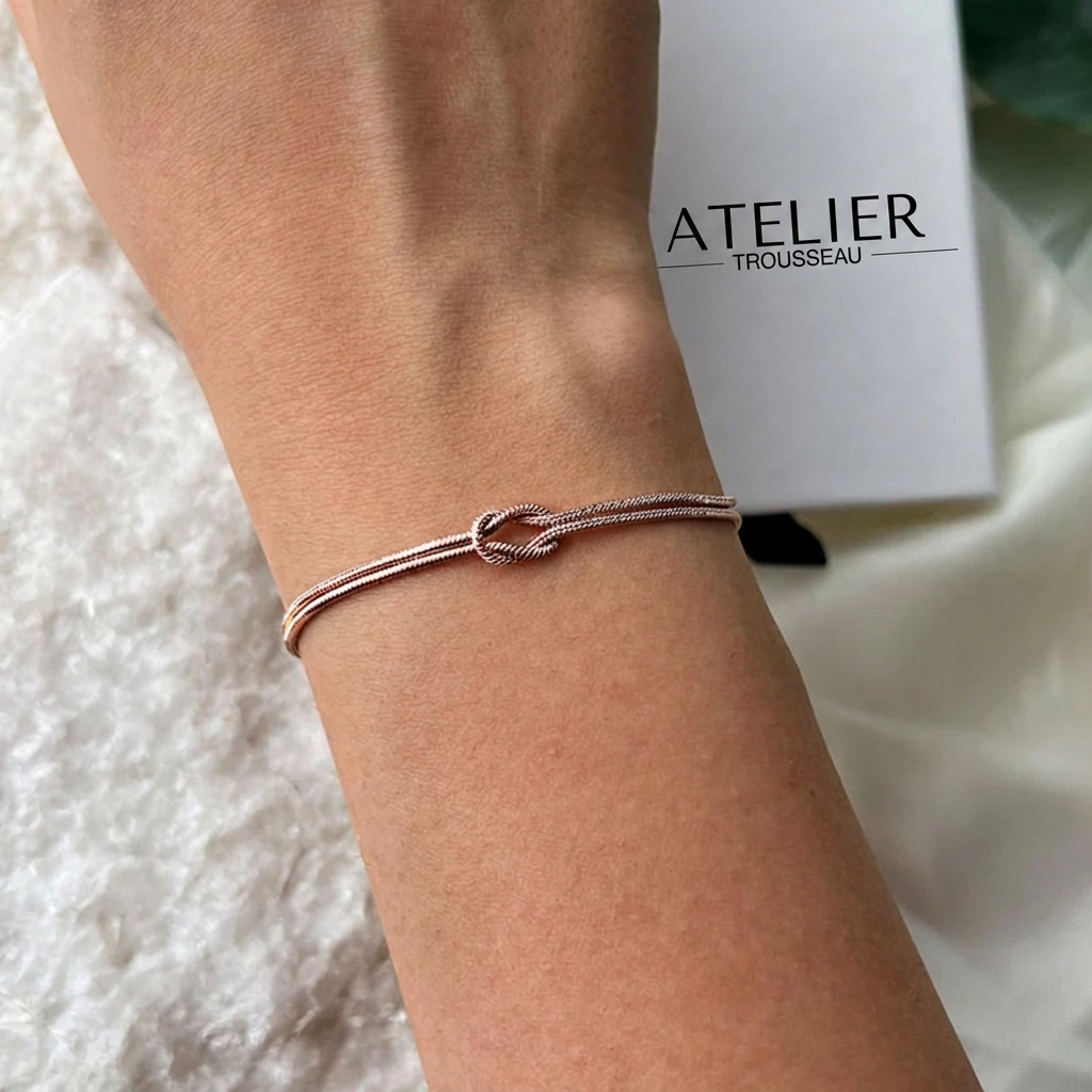 Nœud d’Amour | Bracelet symbolique