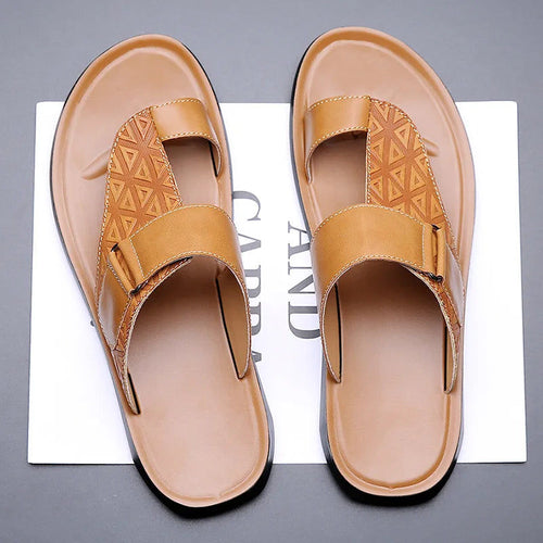 ASTON™ | Sandales en cuir avec bride entre les orteils