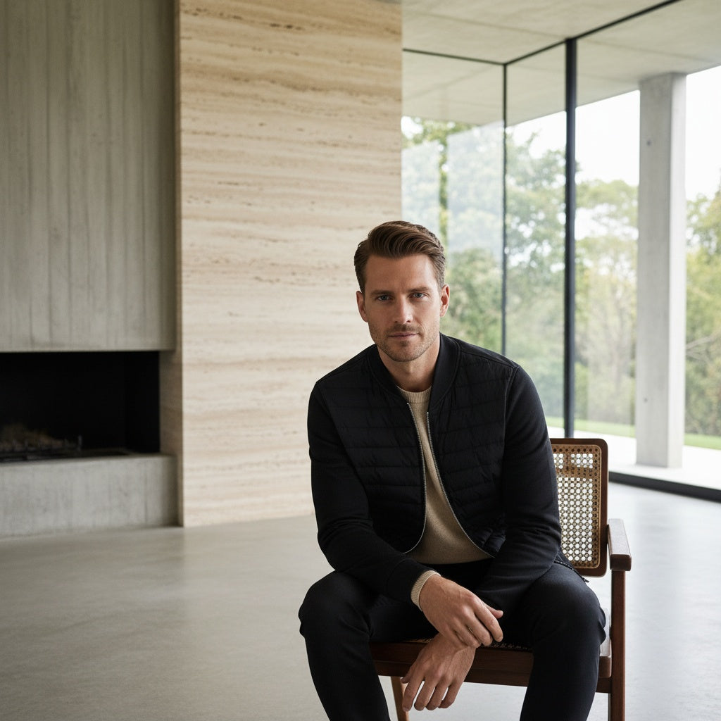 Bertrand | Veste hybride matelassée
