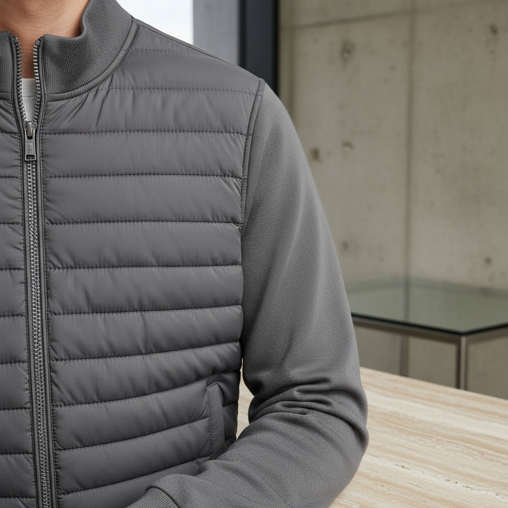 Bertrand | Veste hybride matelassée