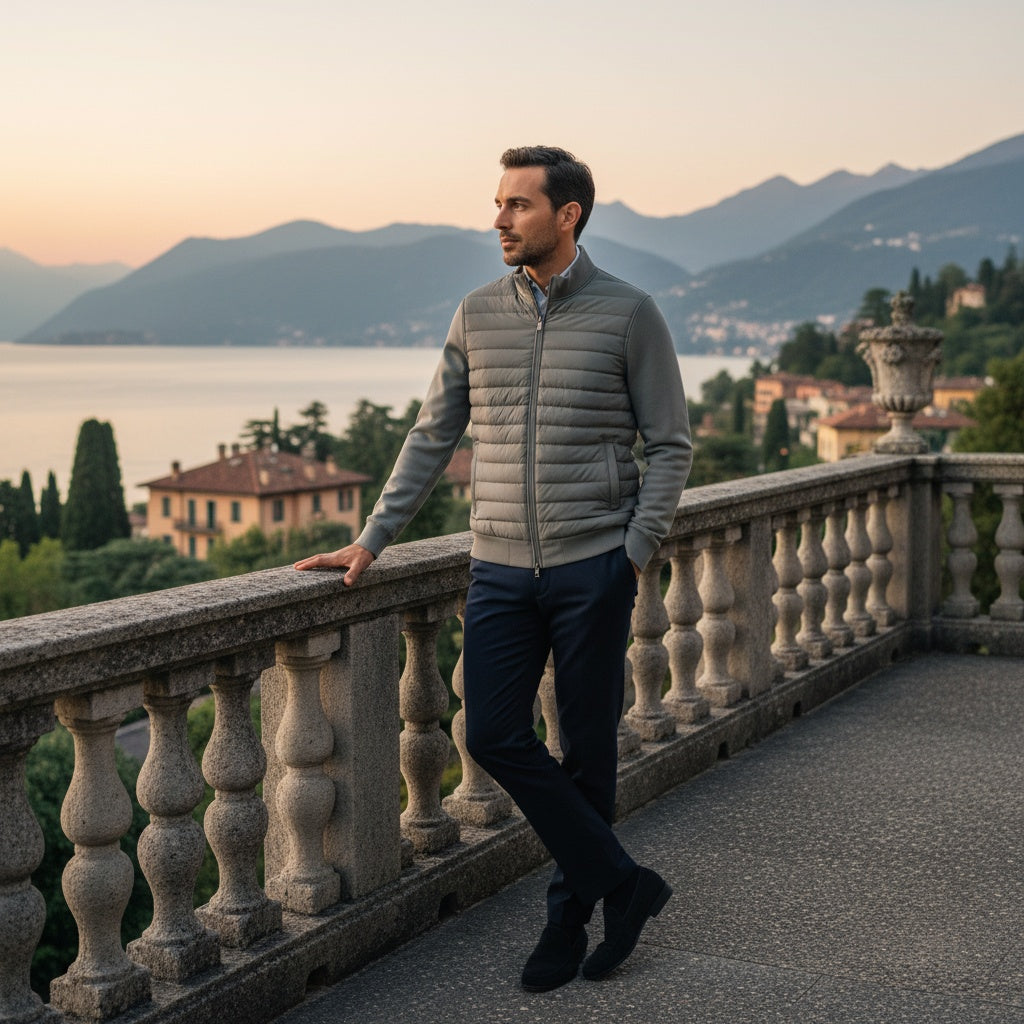Bertrand | Veste hybride matelassée