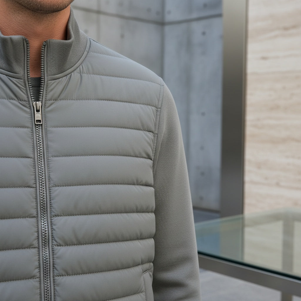 Bertrand | Veste hybride matelassée