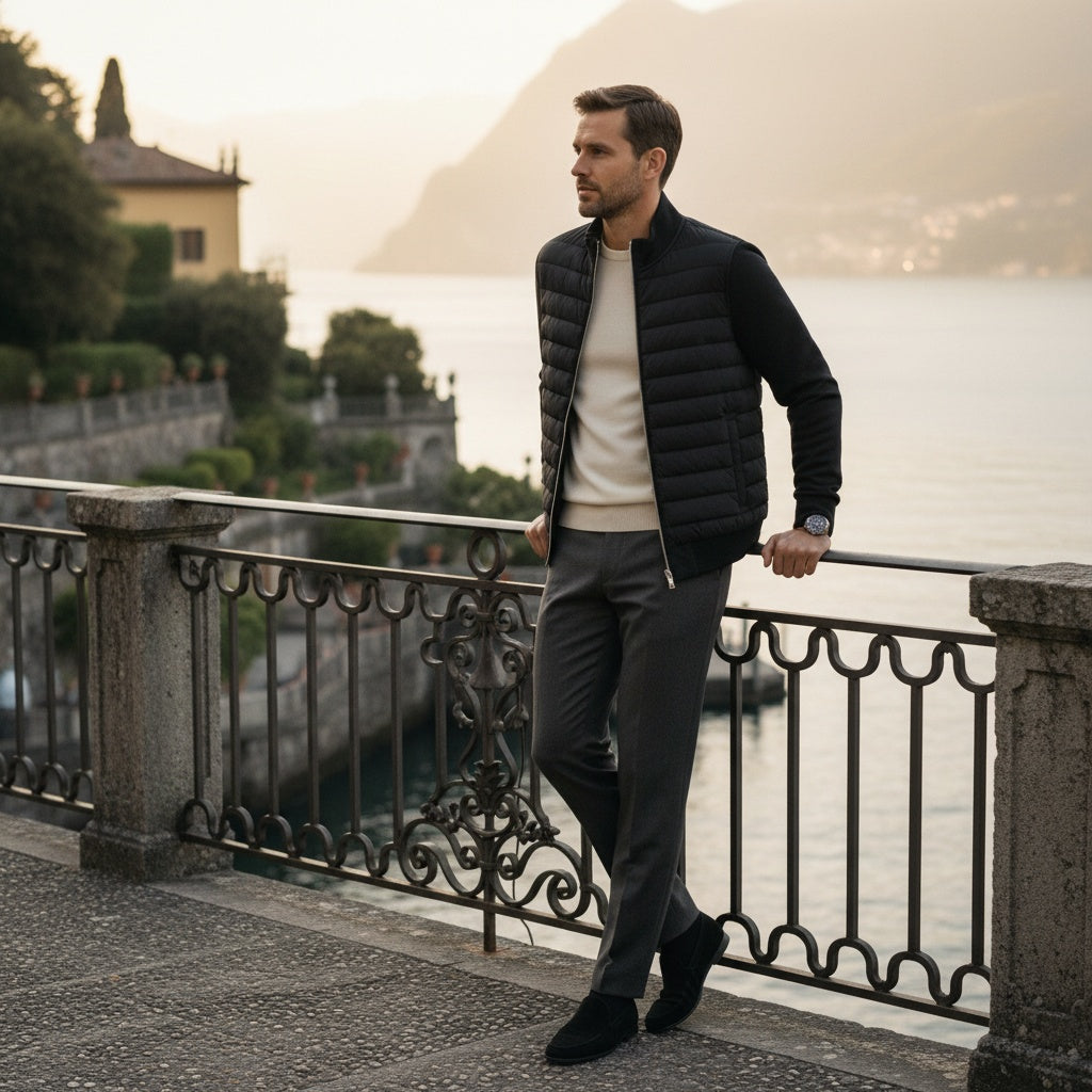 Bertrand | Veste hybride matelassée