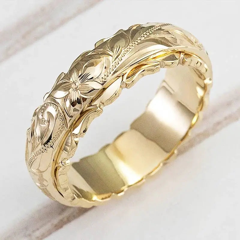 Bague en Or "Fleur Ancienne"