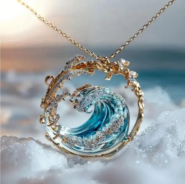 Collier avec pendentif “Promesse de l'Océan”