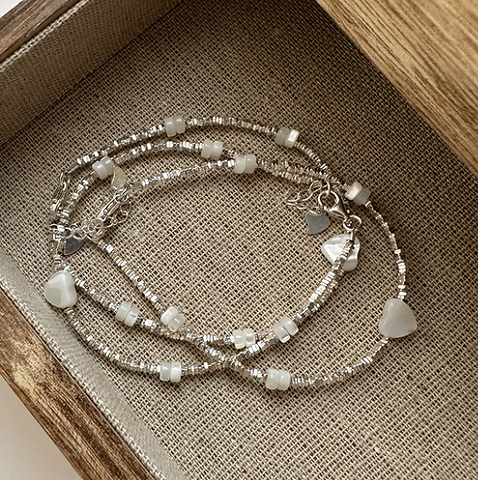 Rocío - Élégante collection de bracelets vintage classiques ornés de perles