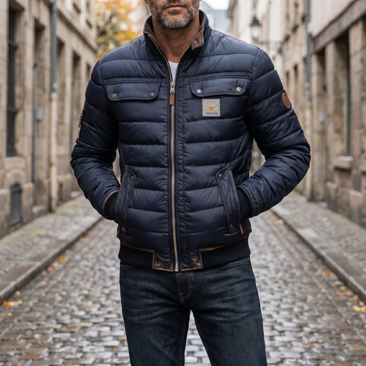 Russell | Veste de mi-saison vintage