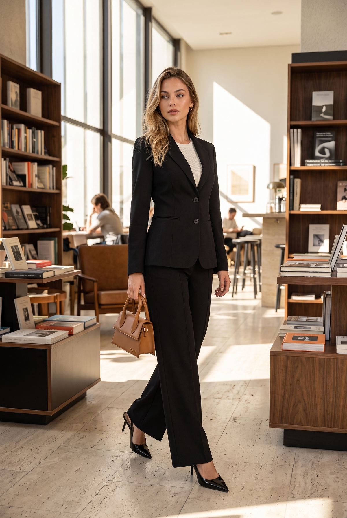 Louisa | Tailleur pantalon à pli marqué
