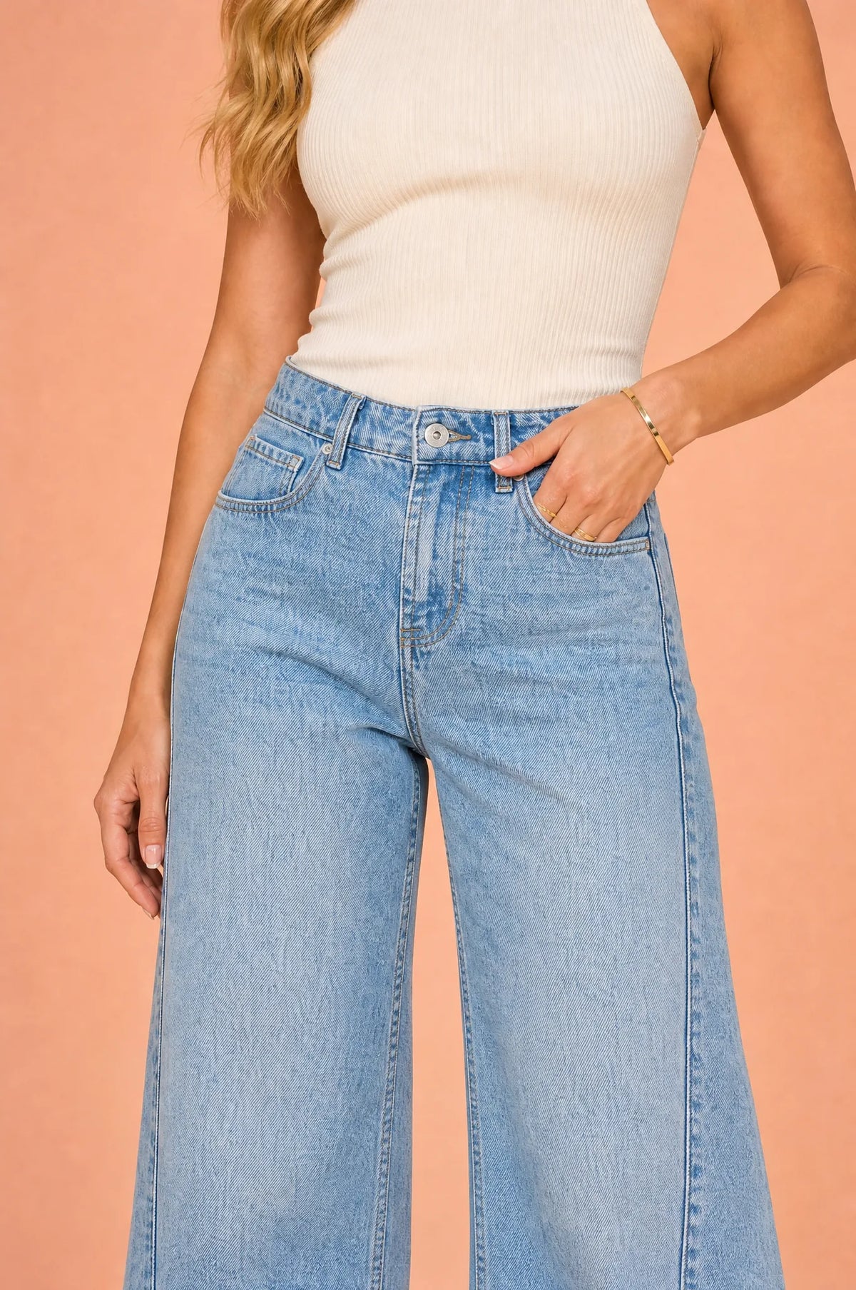 Héloïse | Jean ample taille mi-haute