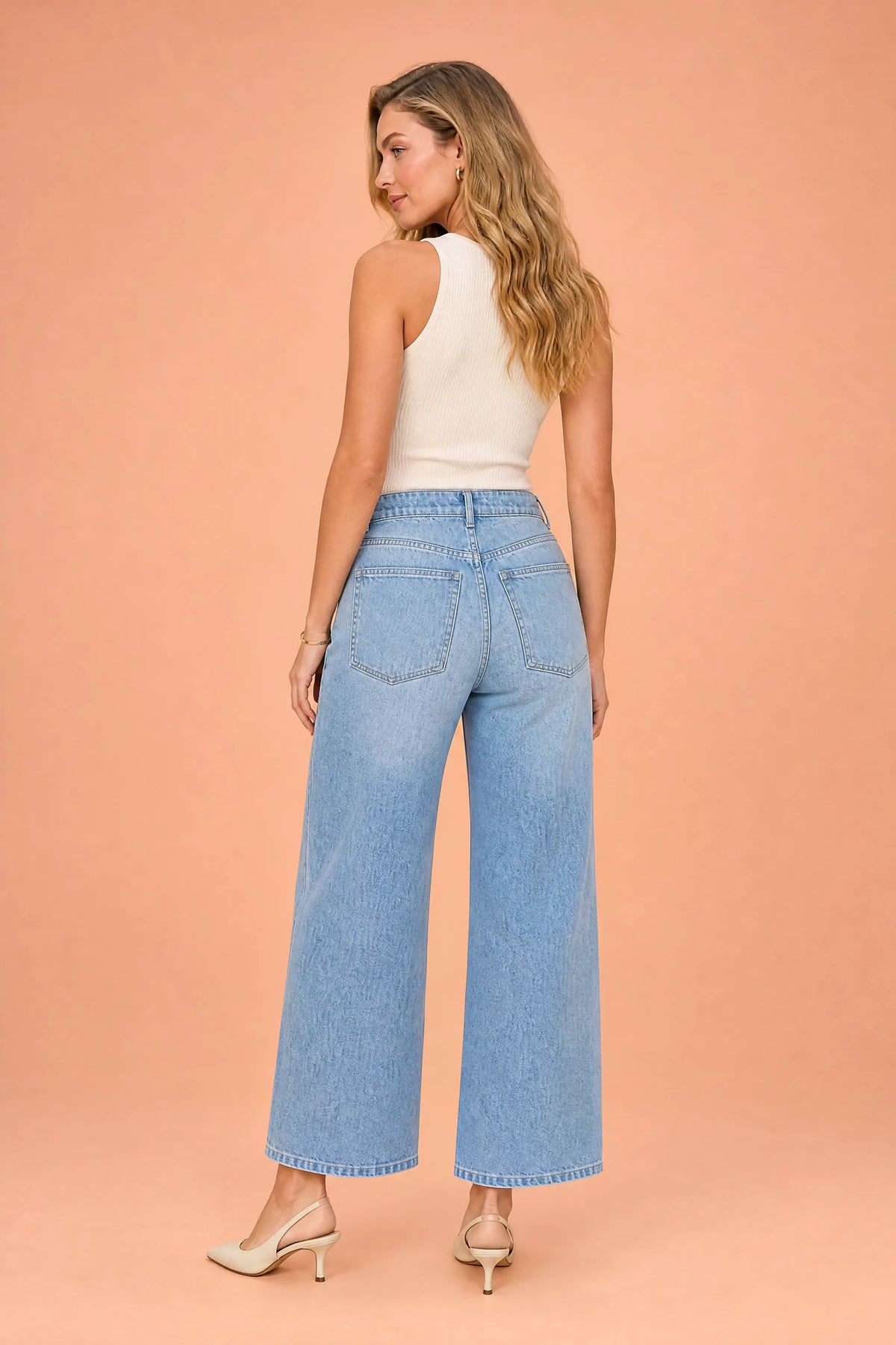 Héloïse | Jean ample taille mi-haute