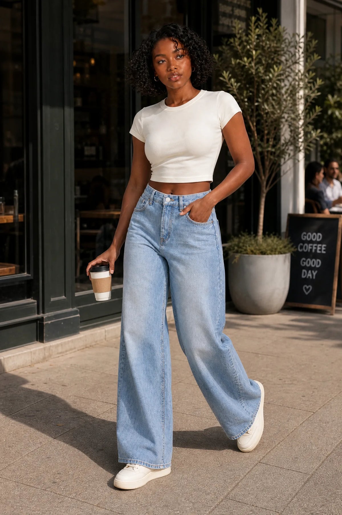 Hannah | Jean ample esprit rétro