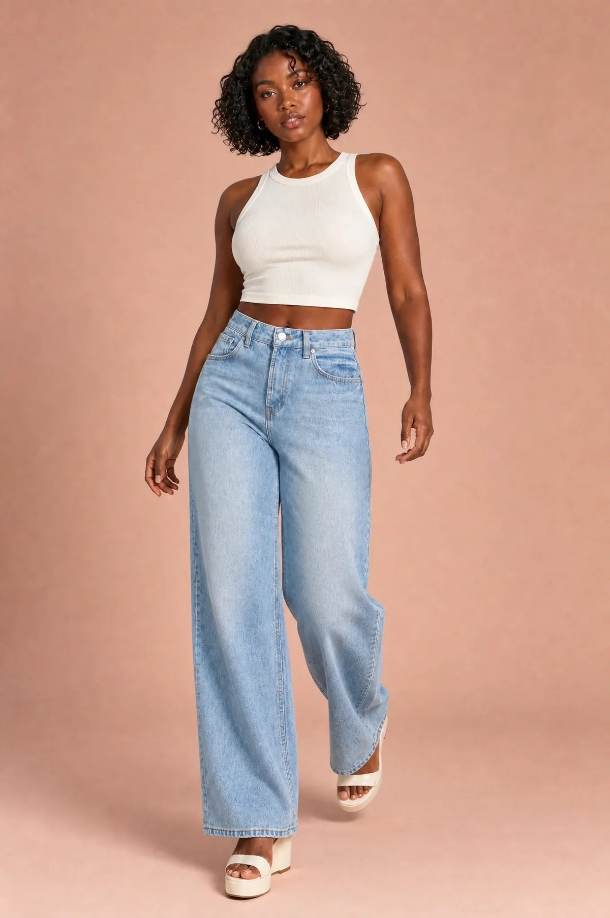 Hannah | Jean ample esprit rétro