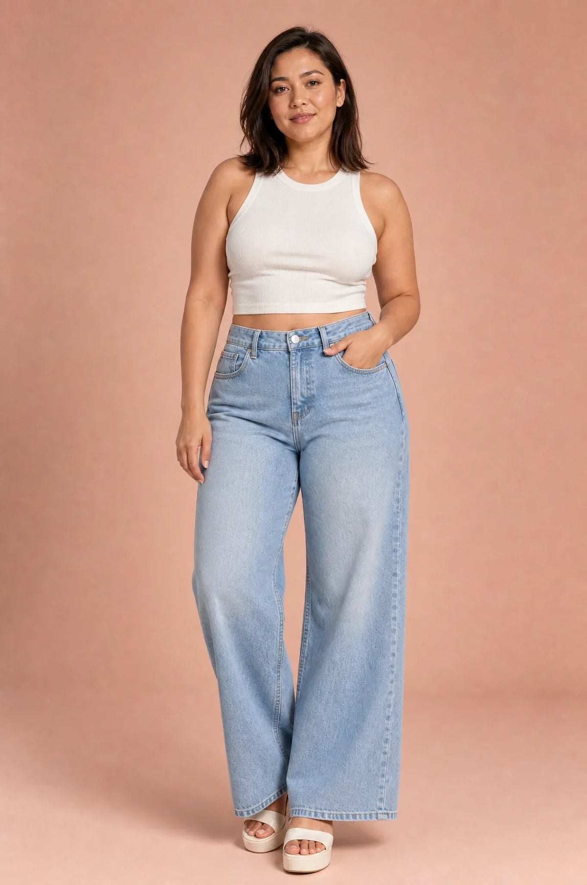Hannah | Jean ample esprit rétro