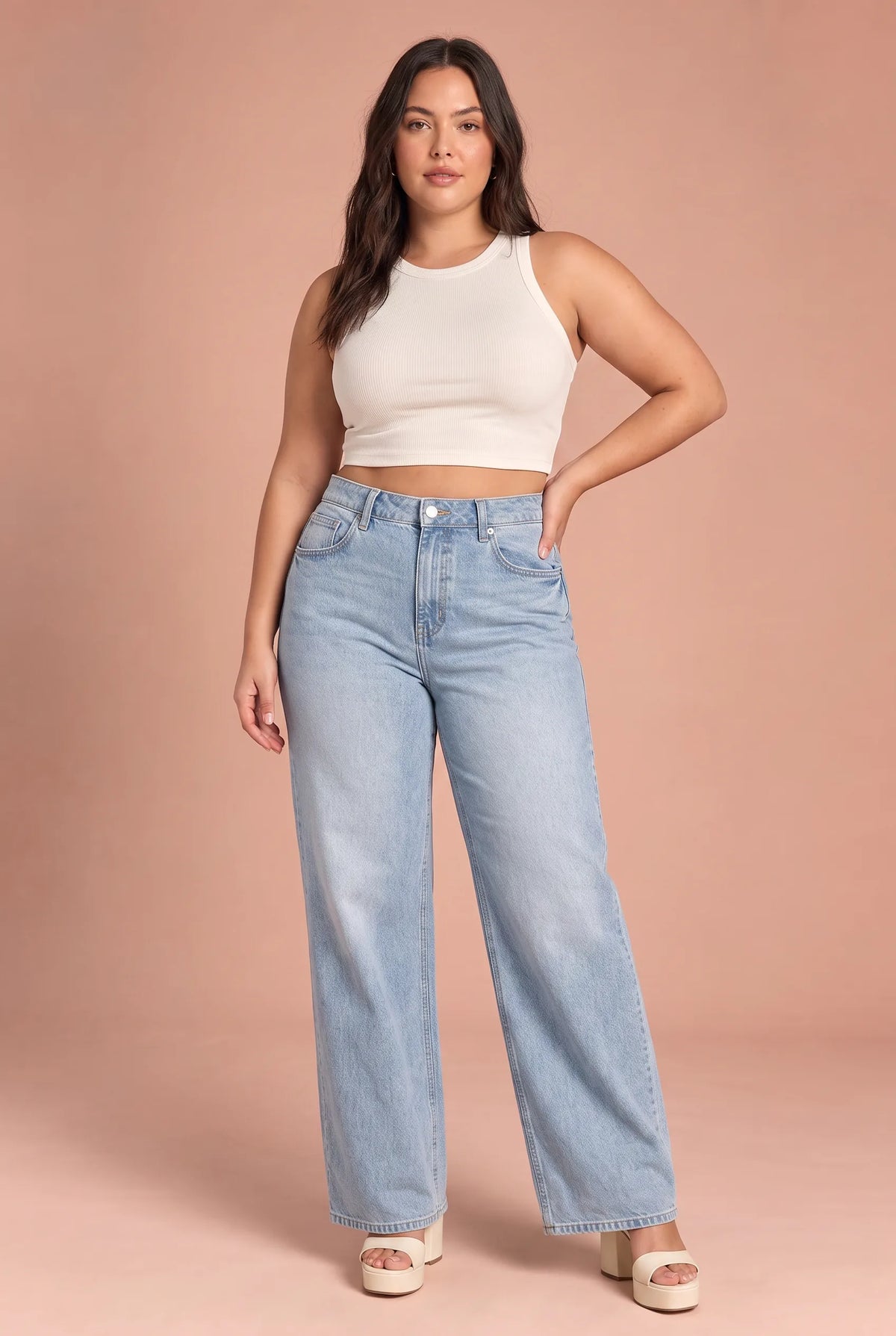 Hannah | Jean ample esprit rétro
