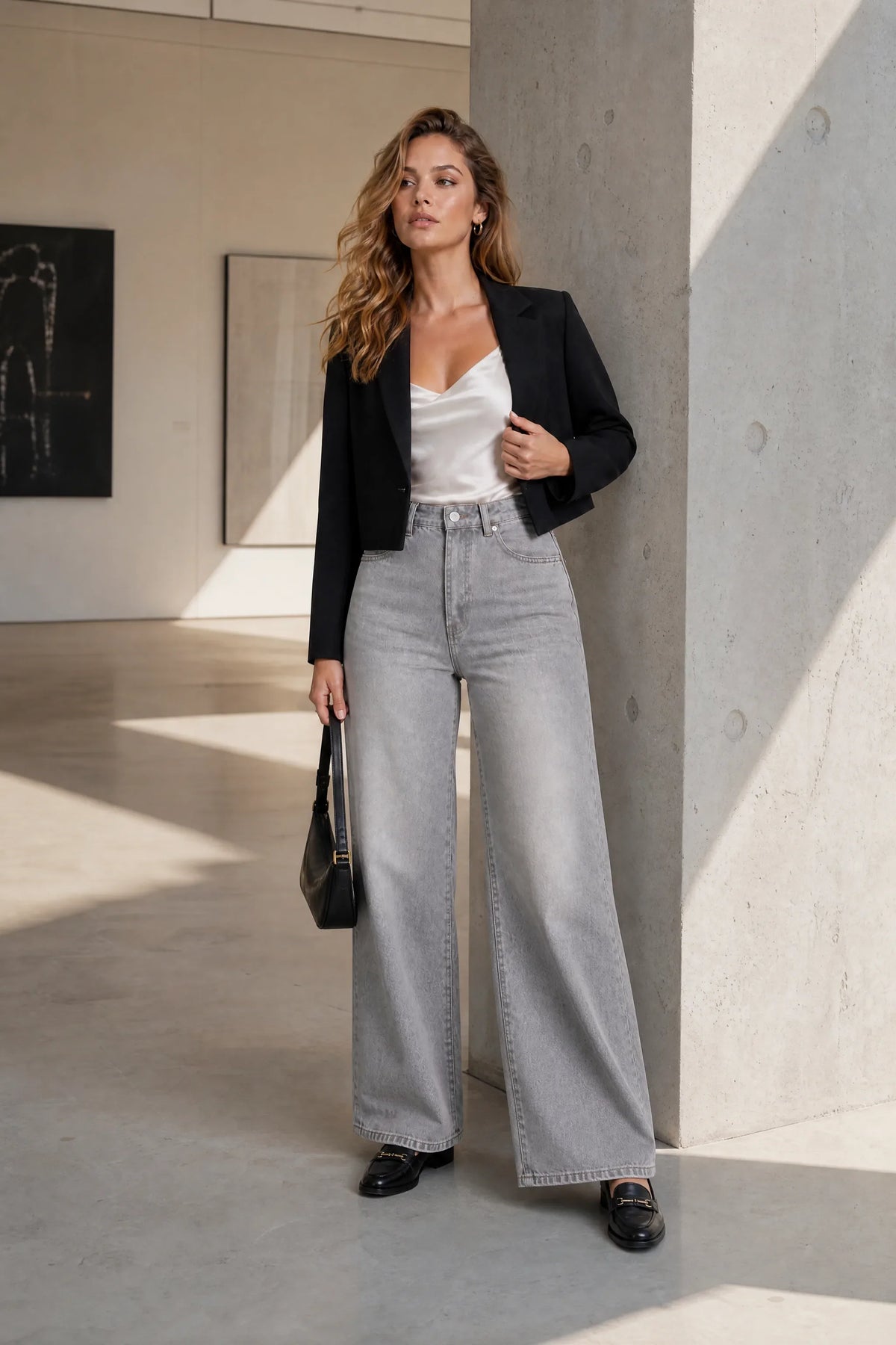 Inaya | Jean taille haute élégant