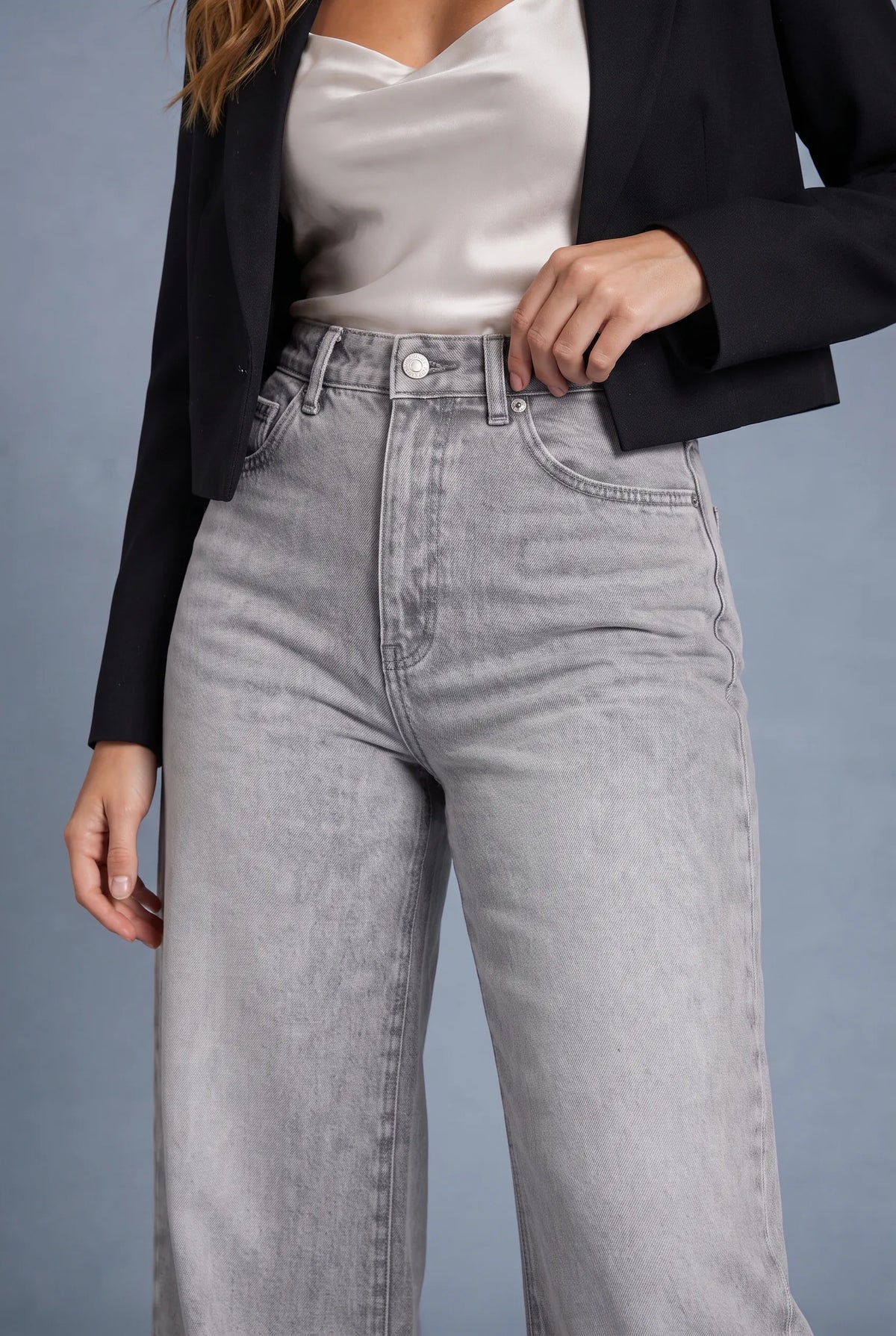 Inaya | Jean taille haute élégant