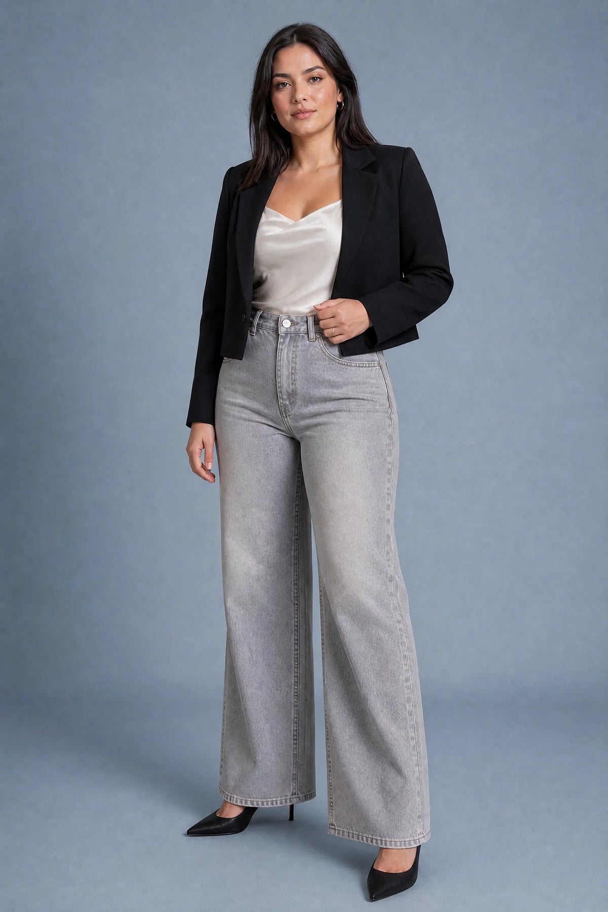 Inaya | Jean taille haute élégant