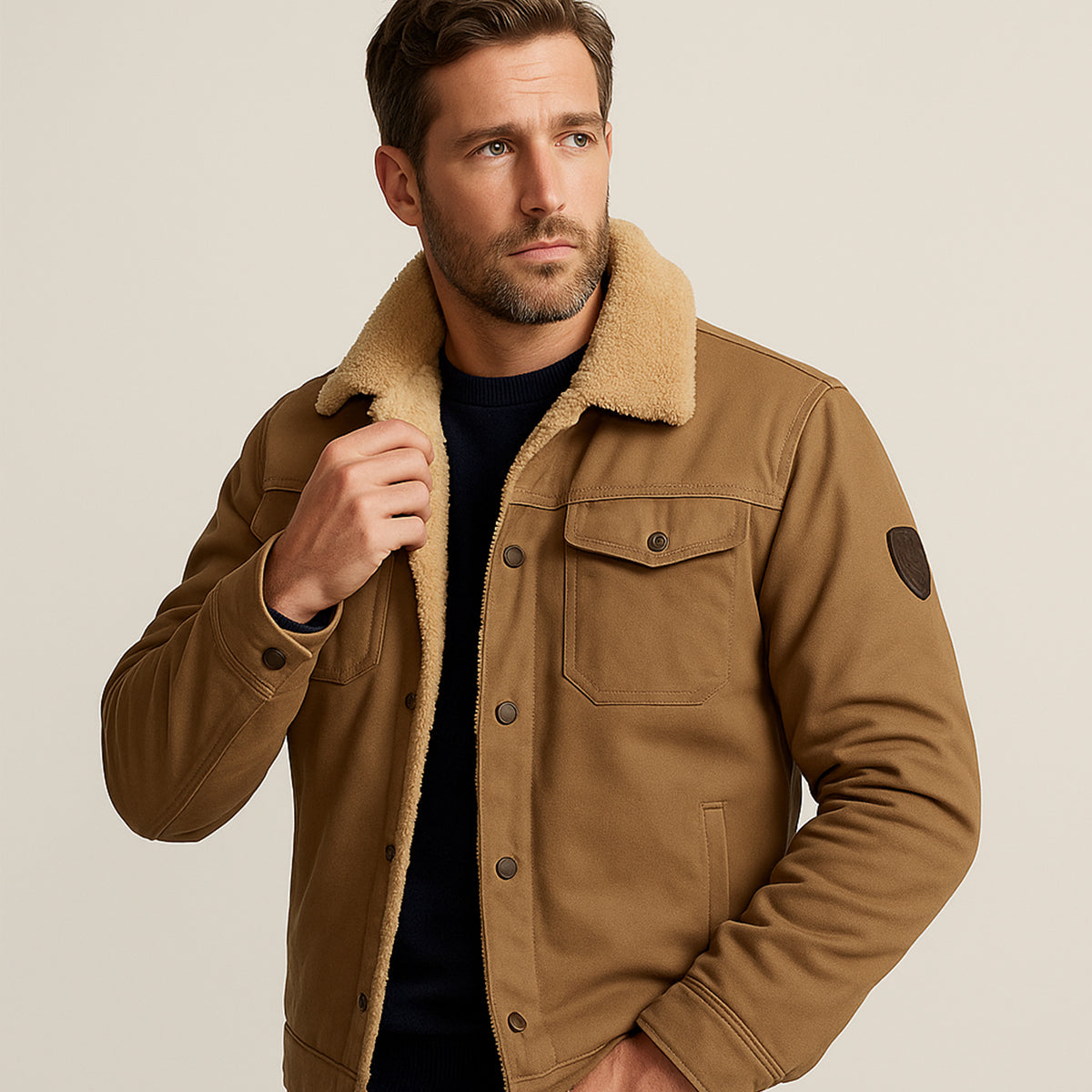Abel | Manteau doublé de polaire