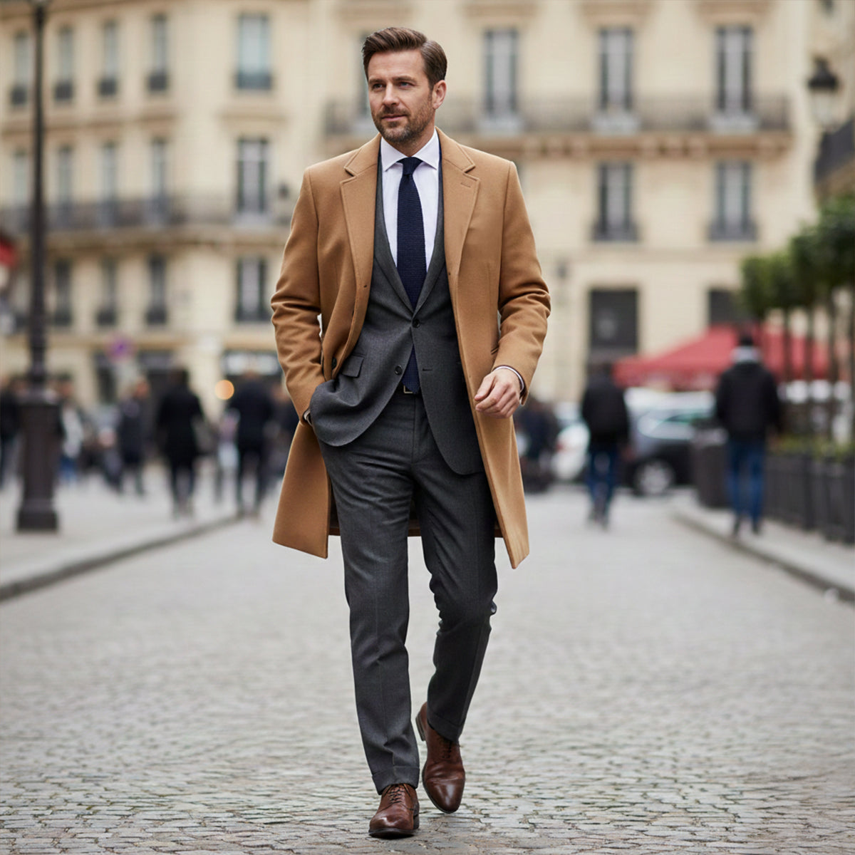 Amédée | Pardessus à revers classiques