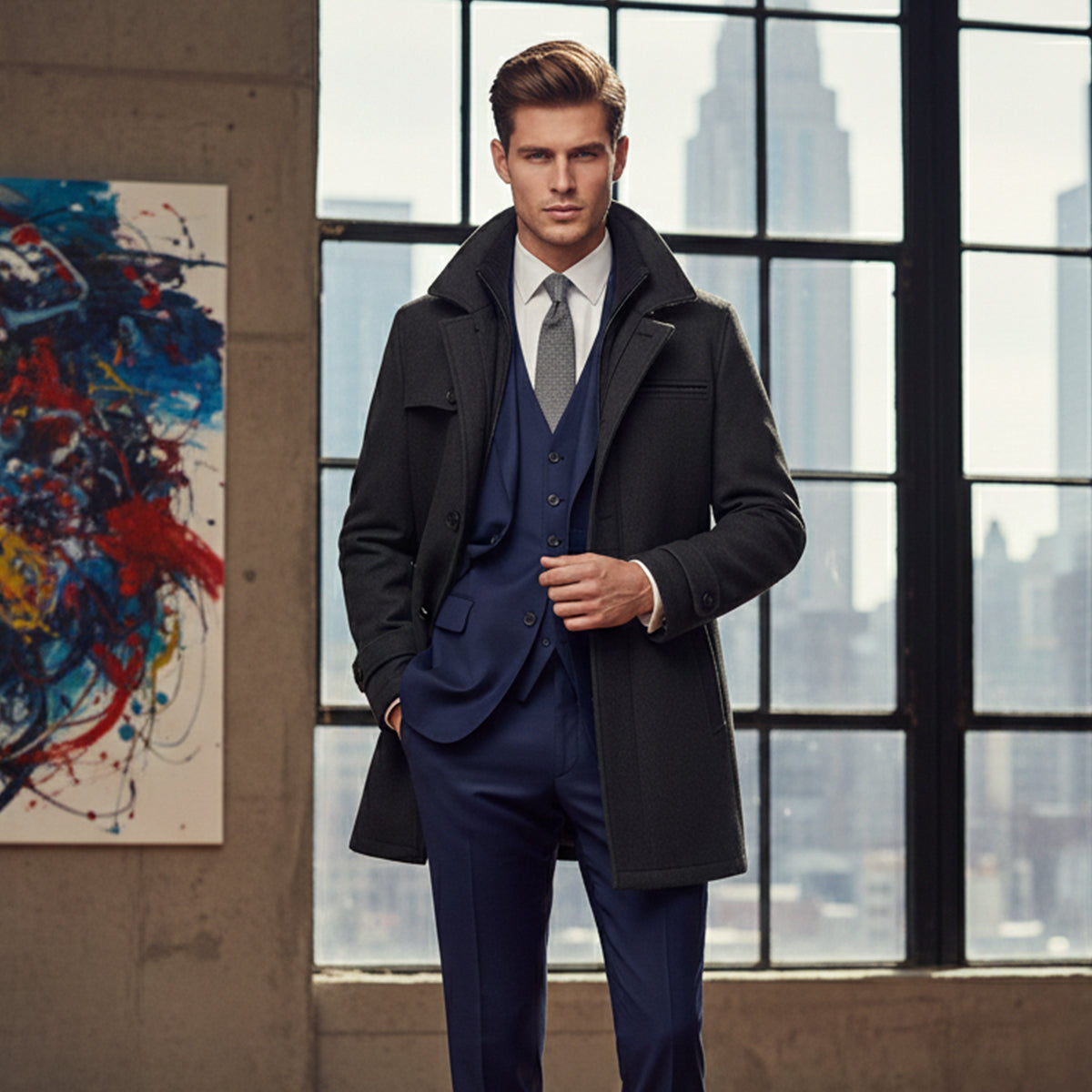 Aloïs | Manteau long imperméable