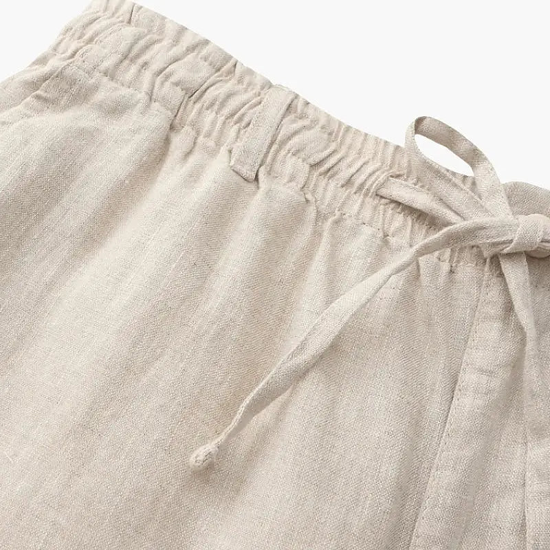 Médéric | Short tailleur lin et coton