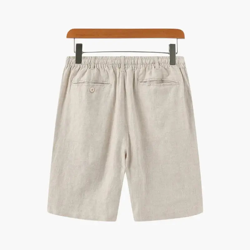 Médéric | Short tailleur lin et coton