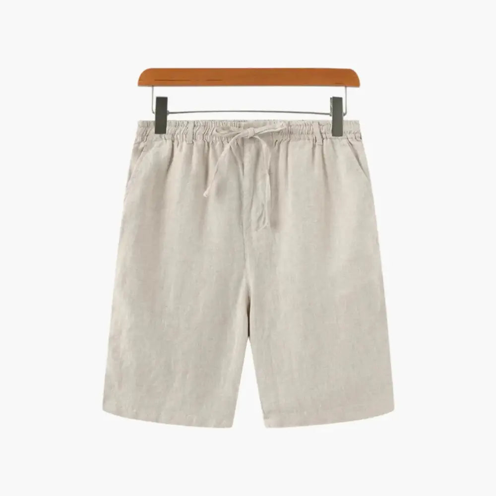 Médéric | Short tailleur lin et coton