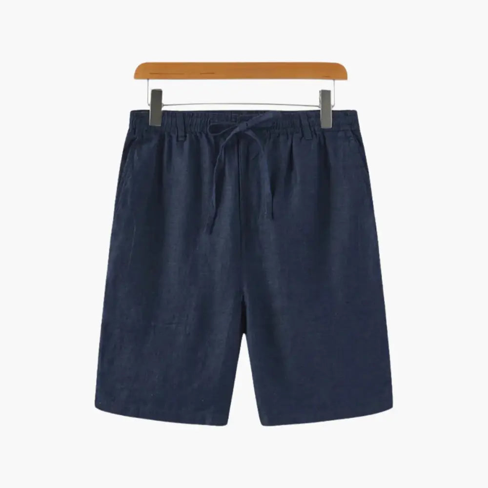 Médéric | Short tailleur lin et coton