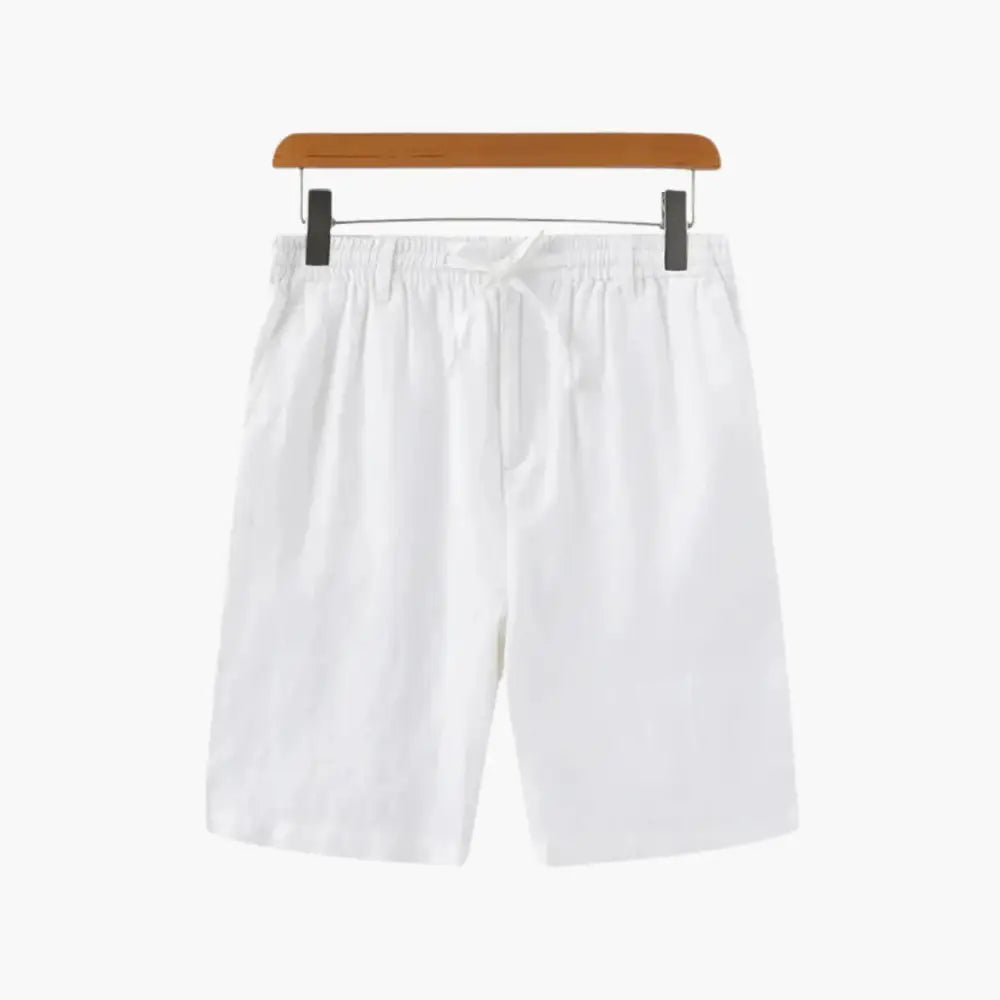 Médéric | Short tailleur lin et coton