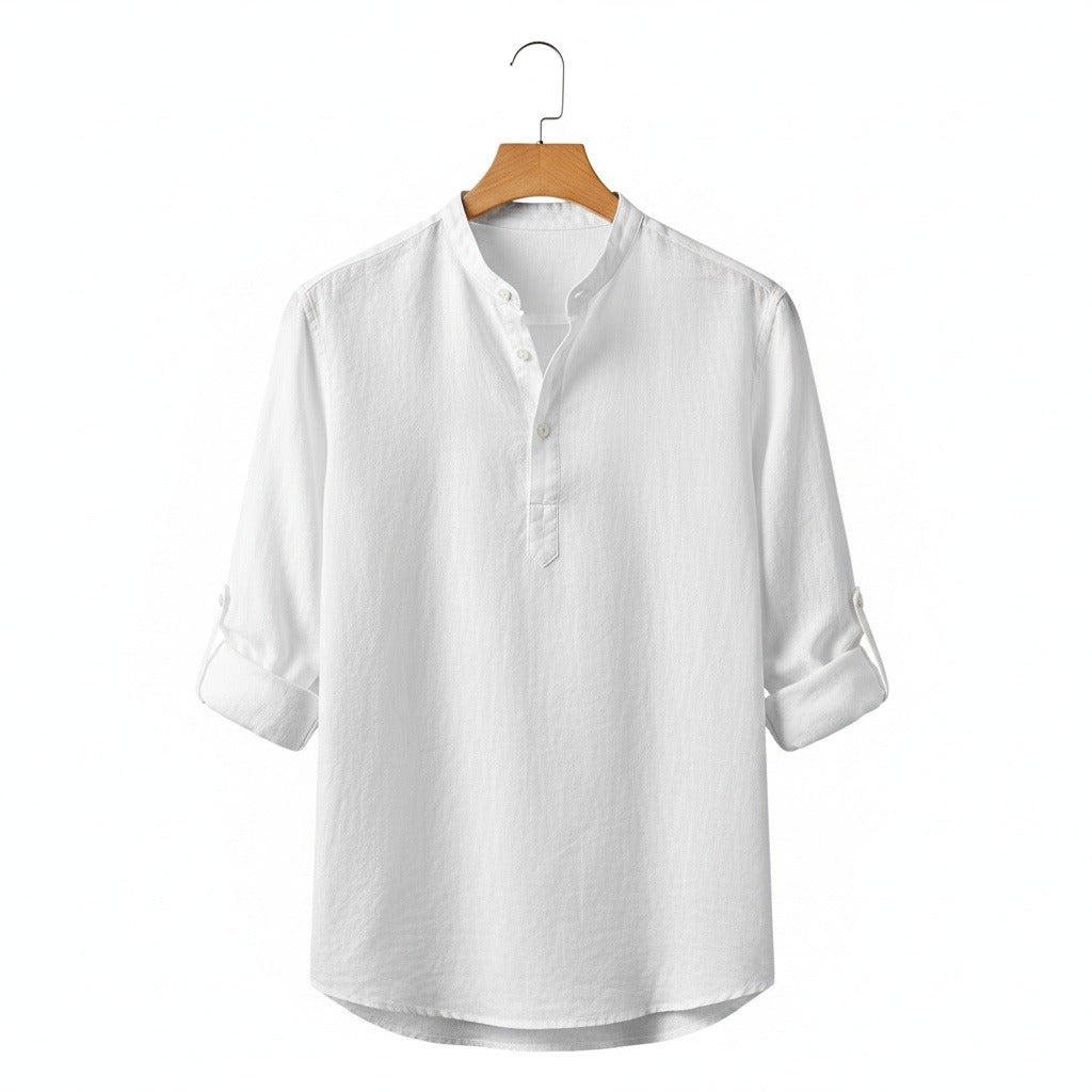 Gédéon | T-shirt en lin manches longues