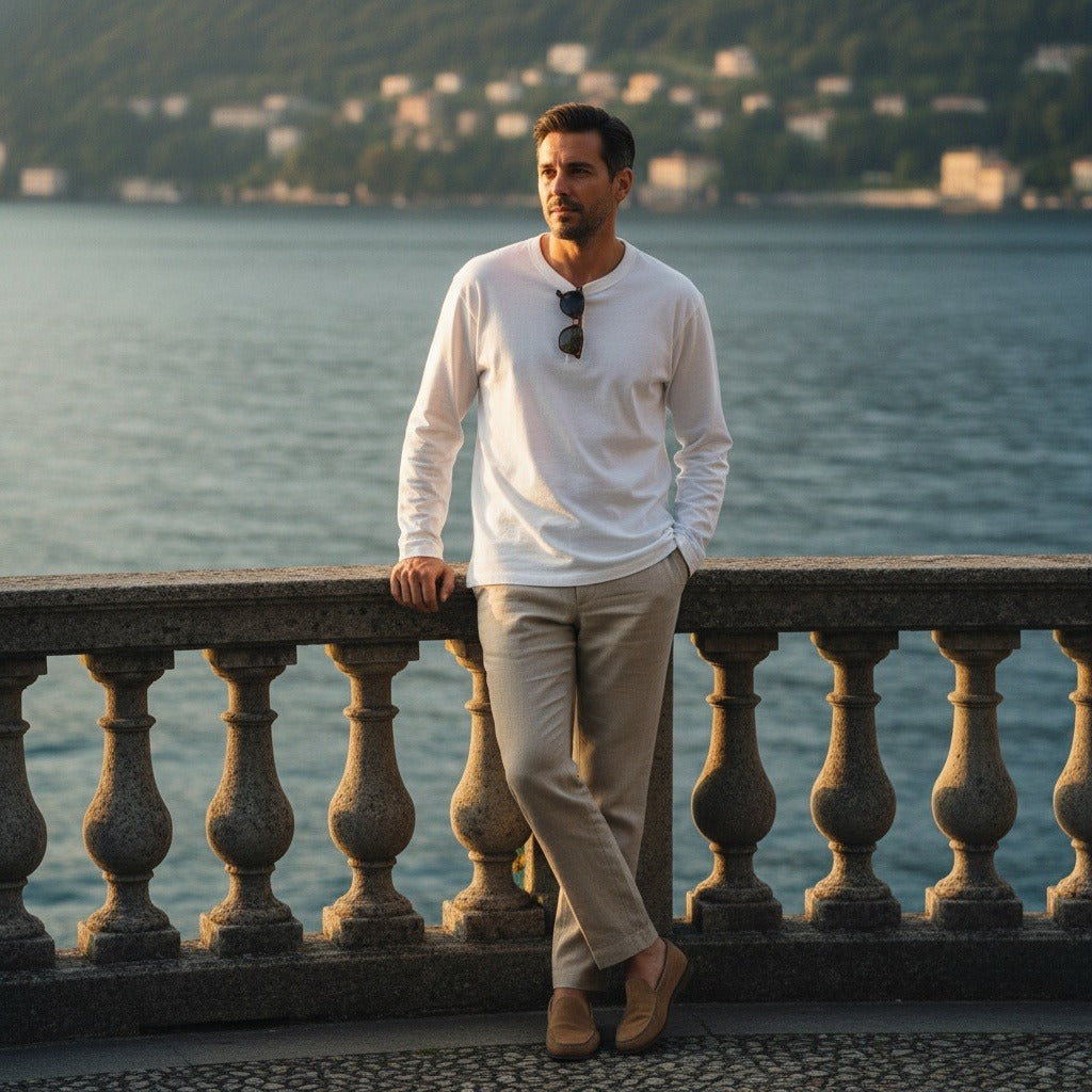Grégory | Henley à manches longues