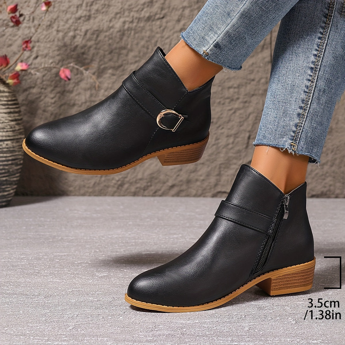 Patricia | Bottines chelsea à boucle