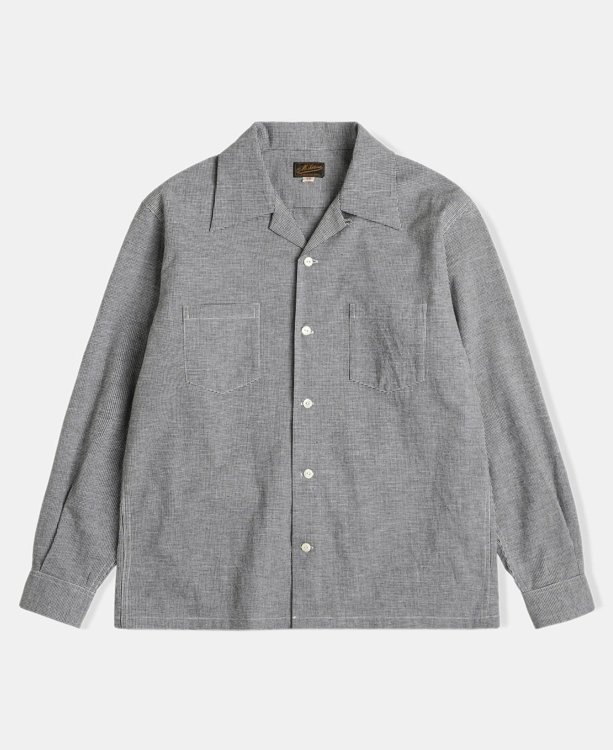 Edmond | Chemise pied-de-poule coton et lin