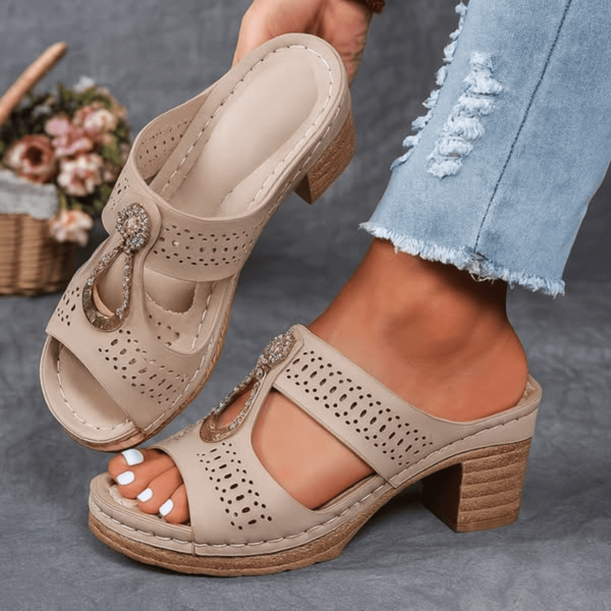 Fanny | Sandales Orthopédiques Confortables Lisa