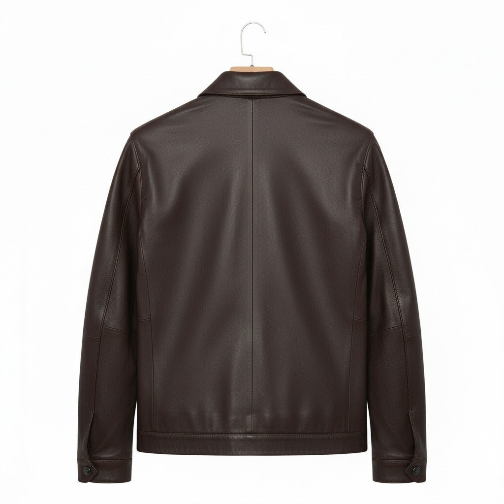 Balthazar | Harrington aspect cuir souple