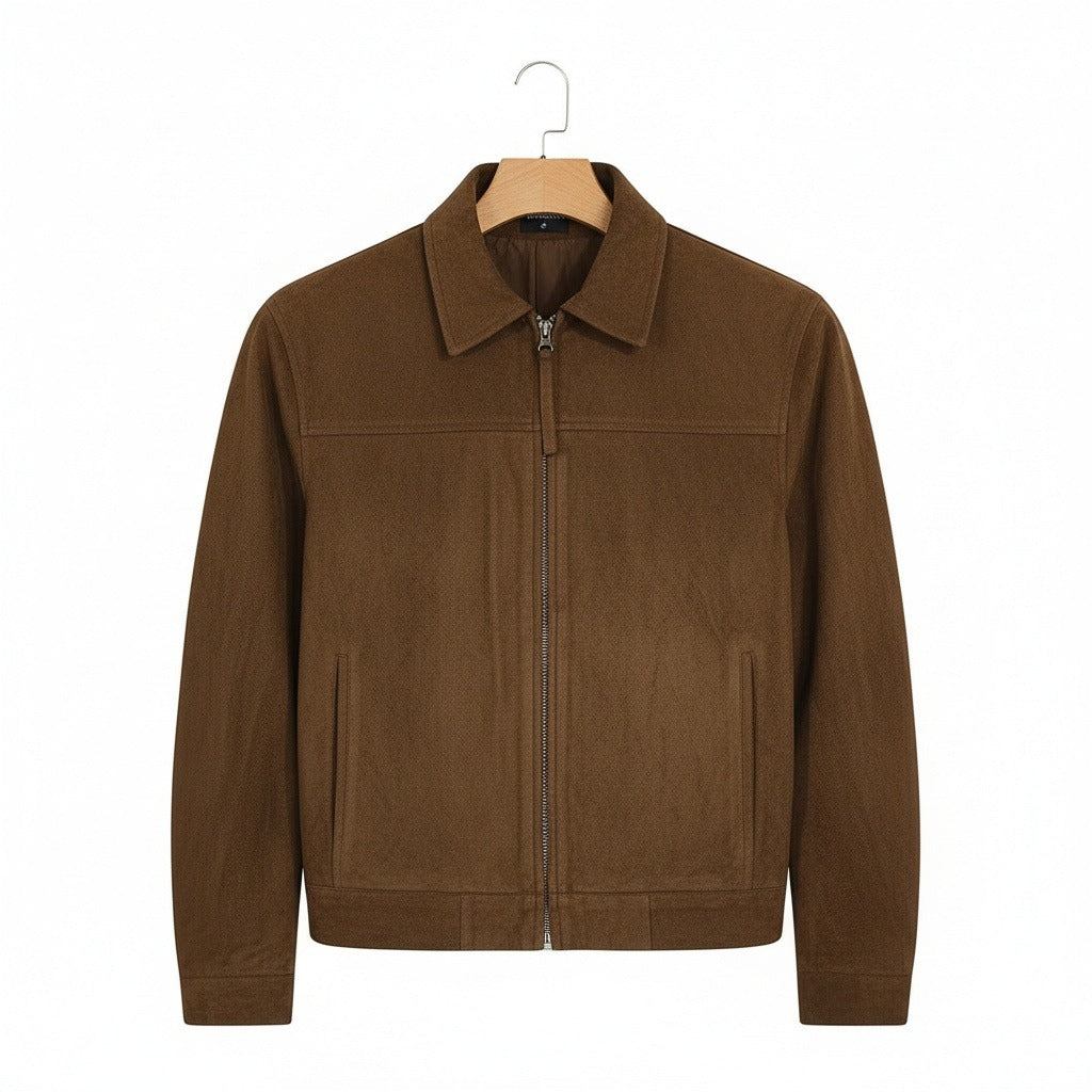 Boris | Veste Harrington aspect daim