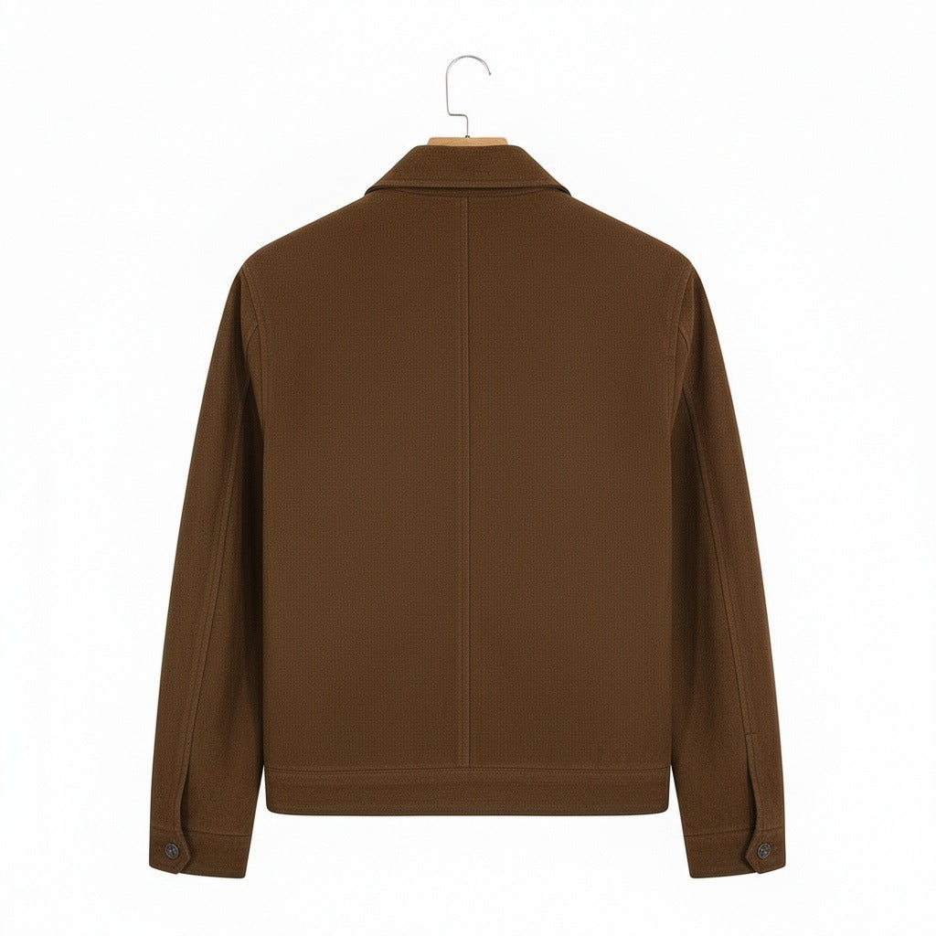 Boris | Veste Harrington aspect daim