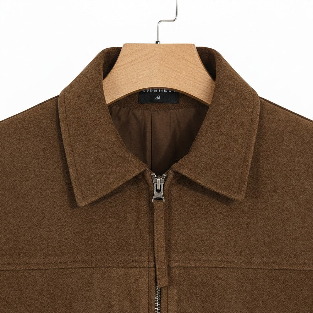 Boris | Veste Harrington aspect daim