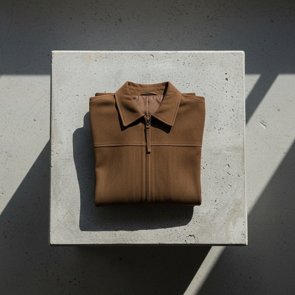 Boris | Veste Harrington aspect daim