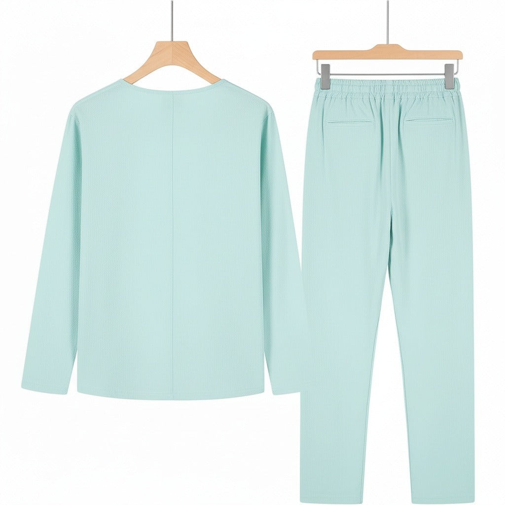 Léonard | Henley et pantalon en lin