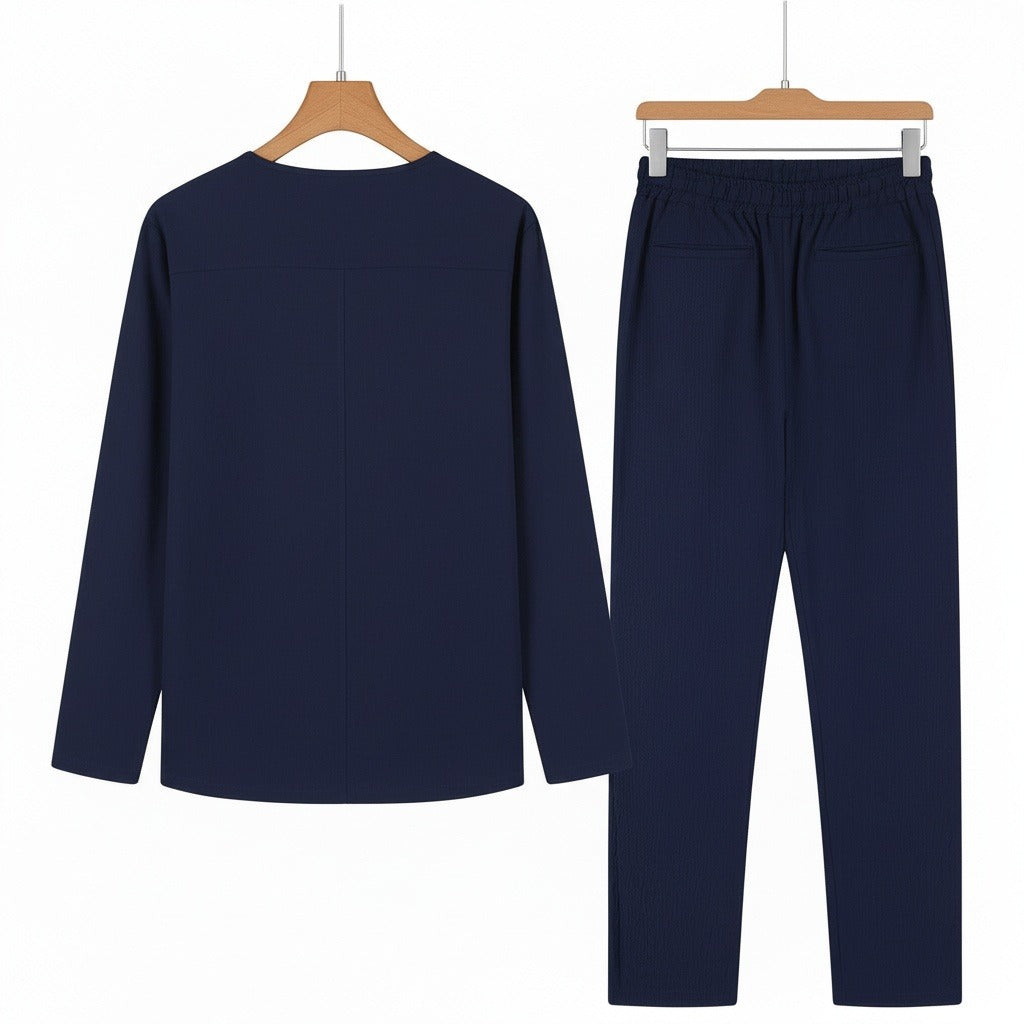 Léonard | Henley et pantalon en lin