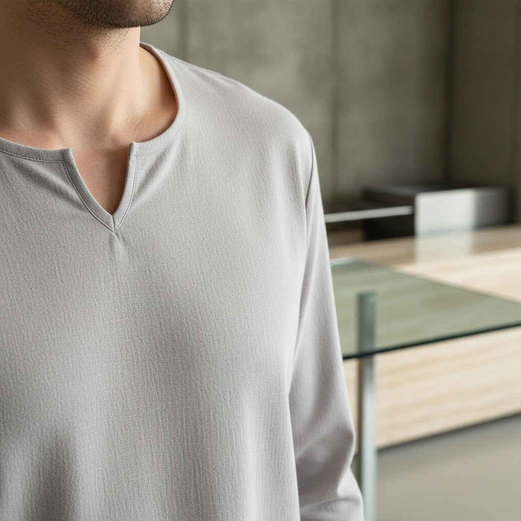 Léonard | Henley et pantalon en lin