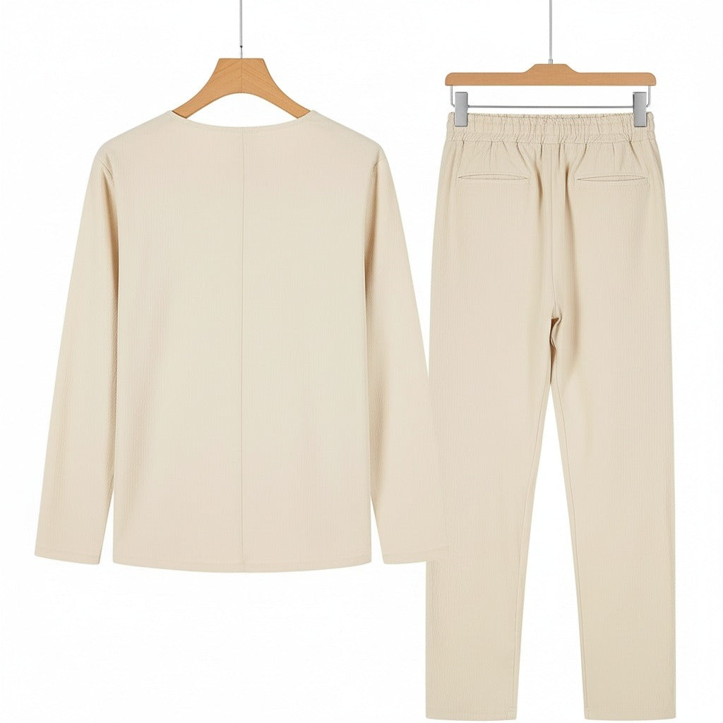 Léonard | Henley et pantalon en lin