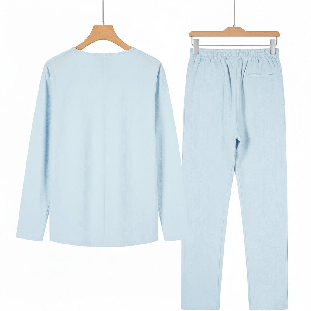 Léonard | Henley et pantalon en lin