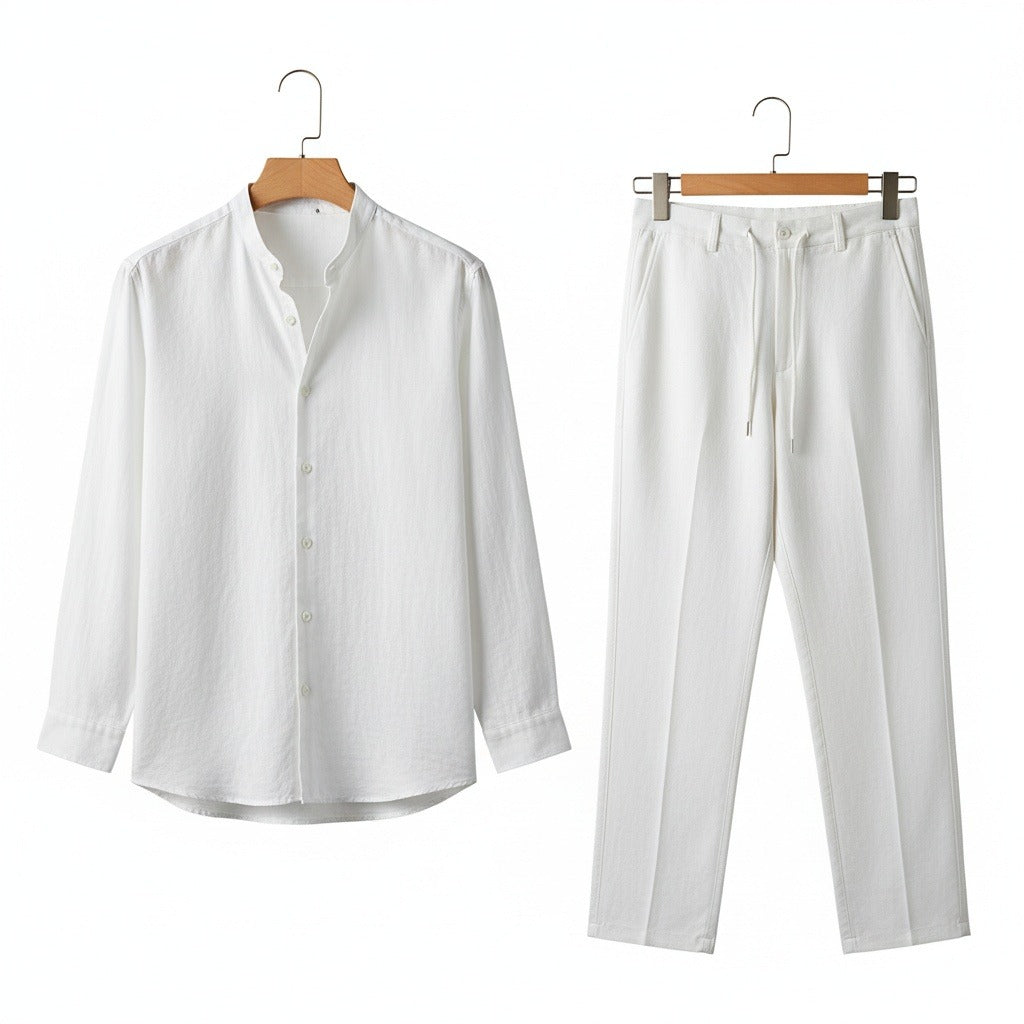 Lionel | Chemise et pantalon en lin