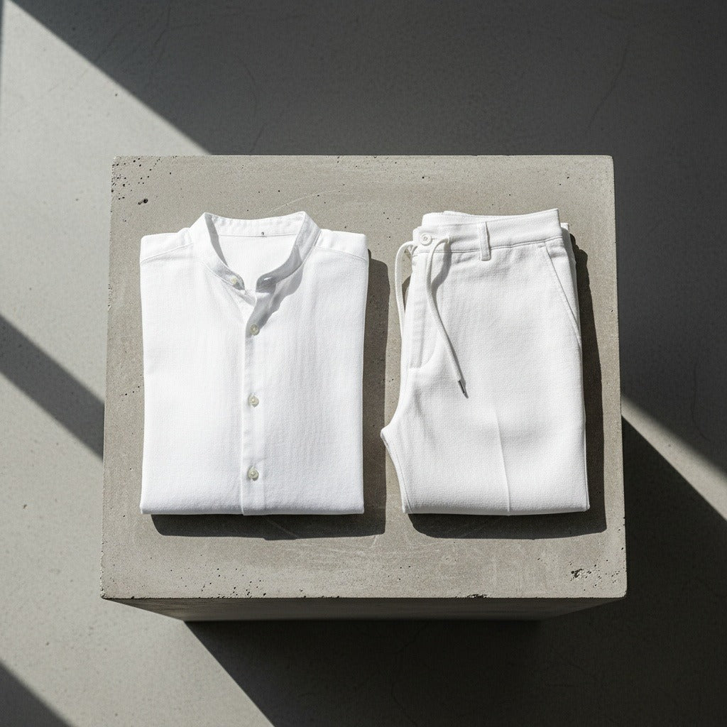 Lionel | Chemise et pantalon en lin