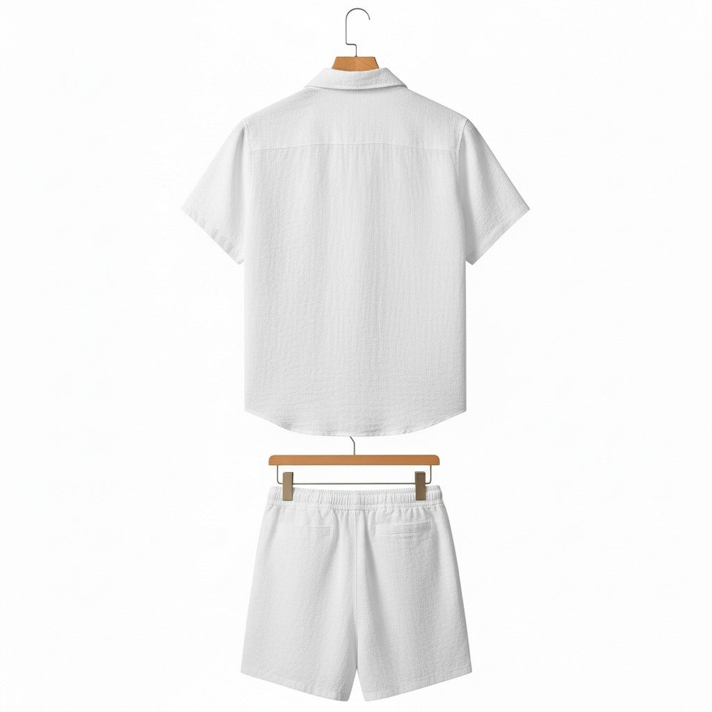 Landry | Ensemble short pur lin