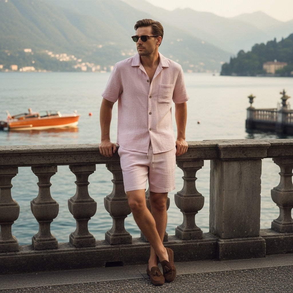 Lisandre | Chemisette et short court