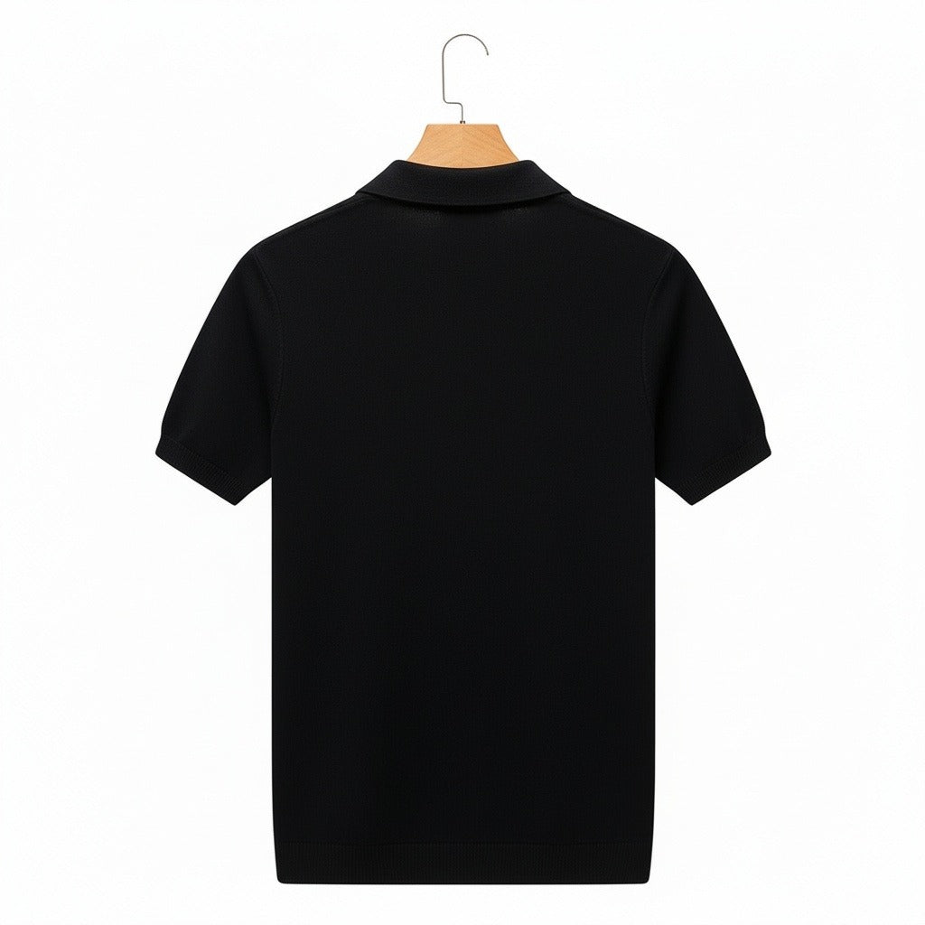 Francis | Polo zippé à col montant
