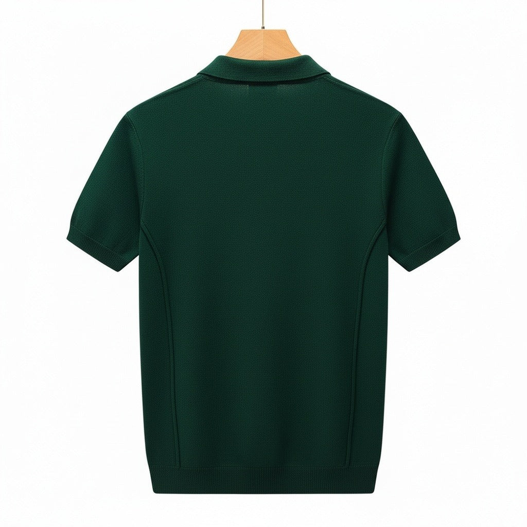 Francis | Polo zippé à col montant